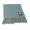 Шерстяной плед INCALPACA из шерсти альпака серо голубой с бахромой 150x200