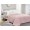 Плюшевый плед велсофт розовый с сердечками 150x200