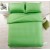 1.5 спальное однотонное постельное белье поплин зеленый