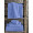 Пушистое банное полотенце из хлопка EFOR 90x150 голубое