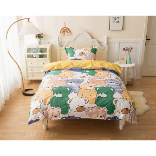 Медвежата (желтый) КПБ детский