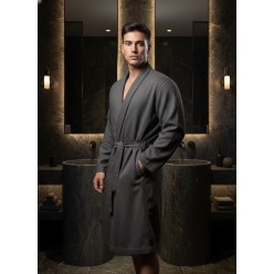 Дориан (антрацит) 2XL-3XL Мужской Халат