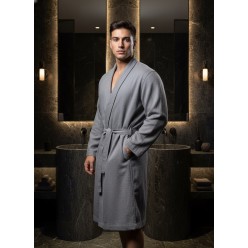 Дориан (серый) 2XL-3XL Мужской Халат