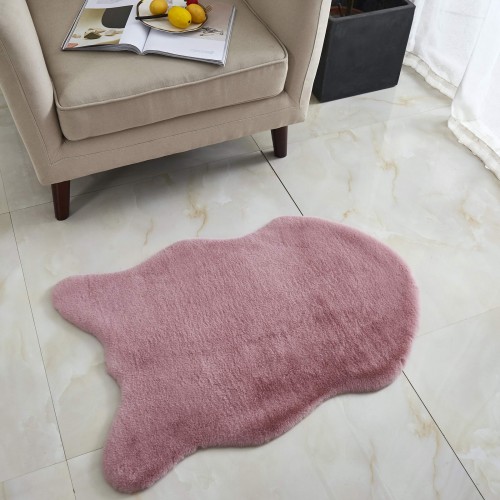 Коврик Плюшевый (пудра) 60х90