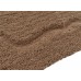 Пушистый махровый коврик для ванной Alice (капучино) 60х100