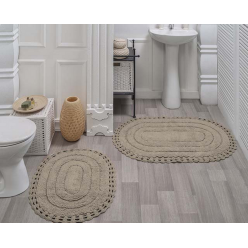 YANA (капучино) Коврик для ванной кружевной 60х100