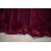 Эшли (бордо) Покрывало 160х220