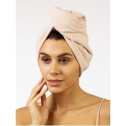 Beatrice (розовое) полотенце для сушки волос 26х58см