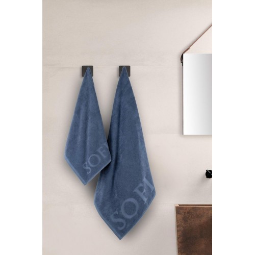 Sofi (синее) 100х150 Полотенце Махровое