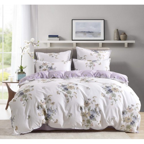 Олби (фиолет) КПБ сатин 7Е