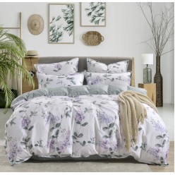 Нигина (зеленый) КПБ сатин 7Е