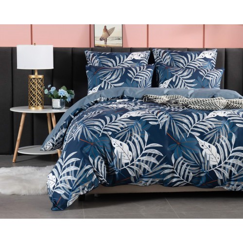 Фантазия (синий) КПБ сатин 7Е