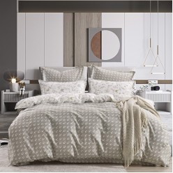 Пауль (серый) КПБ сатин Евро 4н